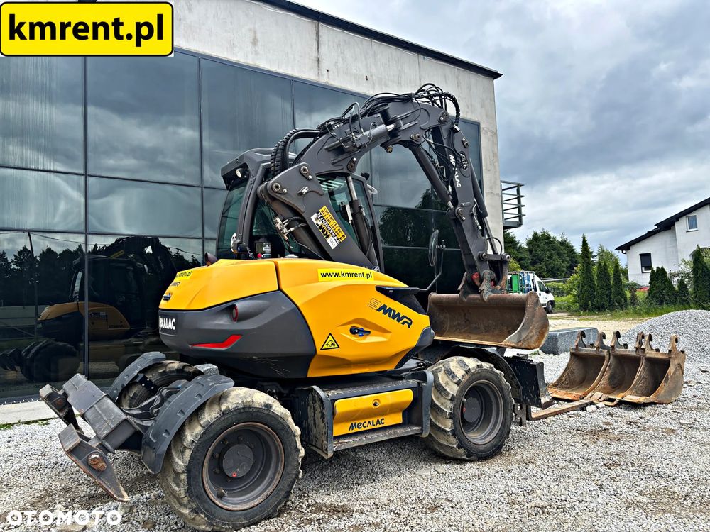 Mecalac 9 MWR KOPARKA KOŁOWA 2021R | 11 MWR, 15 MWR, KOMATSU PW 98, TEREX TW 95 110, WACKER NEUSON 100, YANMAR - 21