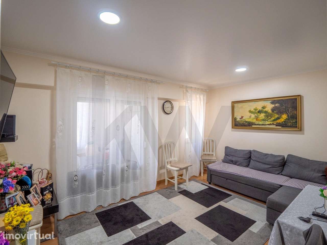 Apartamento T2 Renovado em Carcavelos - Zona sossegada, a 8 min da Pra - Grande imagem: 5/16