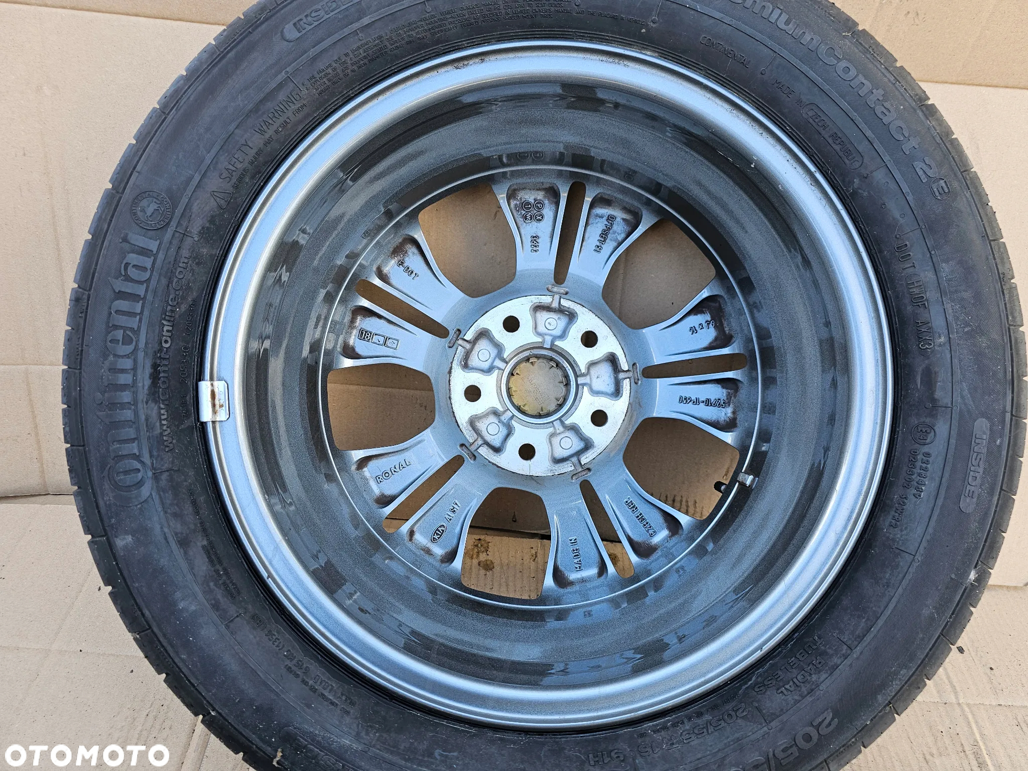 (Z21) KIA OE / 52910-1P650 / 6Jx16  ET51 5x114.3 - 4