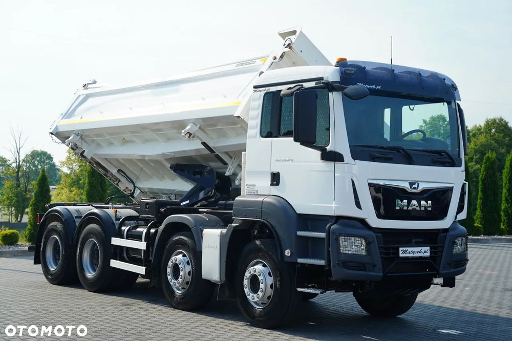 MAN TGS 35.420 / 8X4 / WYWROTKA 2 STR. / MEILLER KIPPER / HYDROBURTA / AUTOMAT / EURO 6 - 11