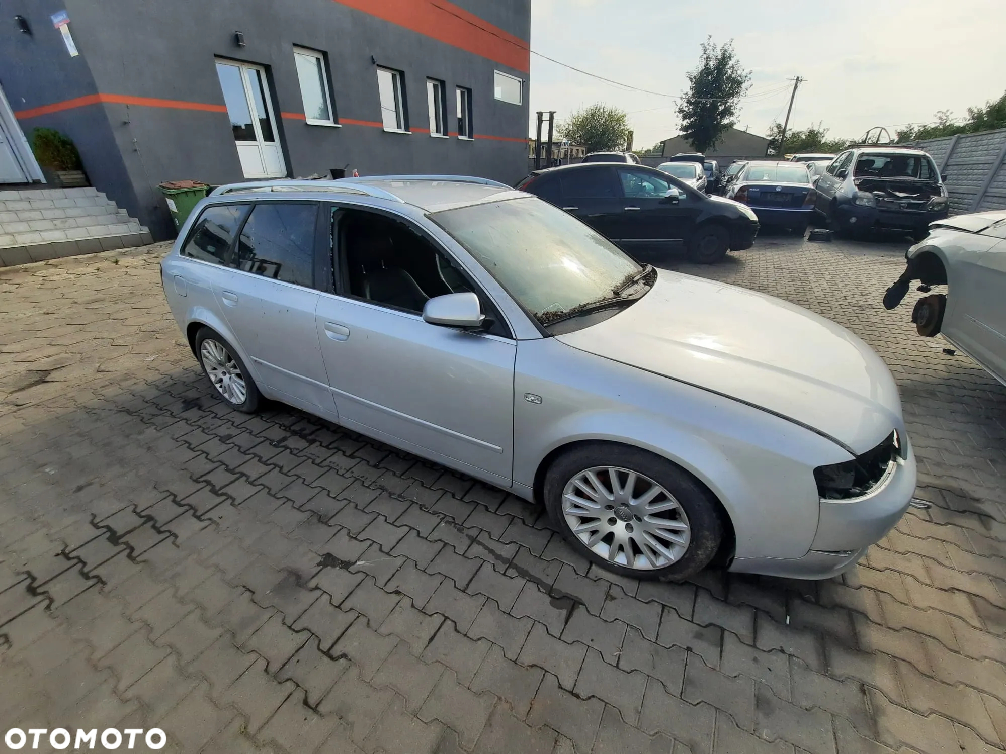 Audi A4 B6 Ly7w czesci s line wnetrze drzwi zderzak bltotnik klapa - 5