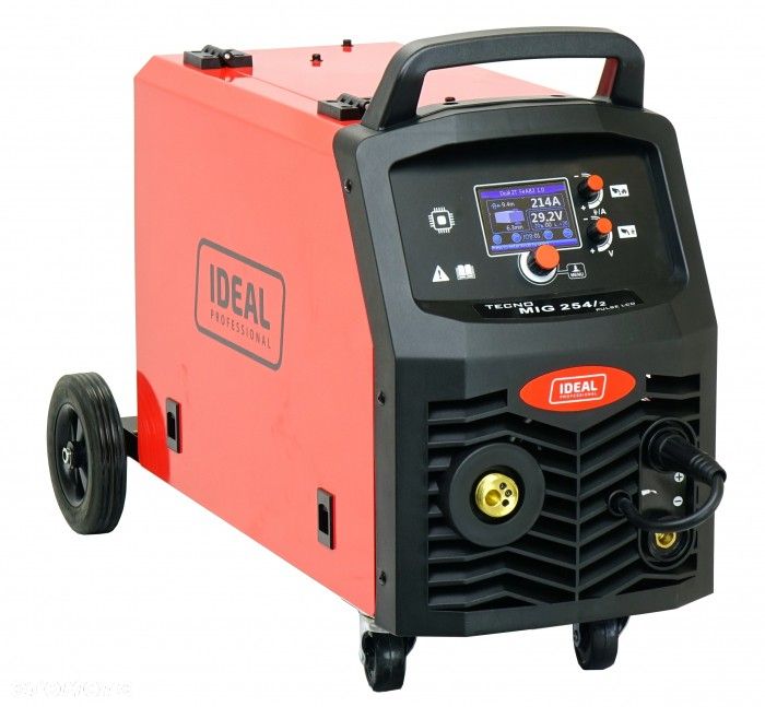 MIGOMAT Półautomat Profesjonalny TECNO MIG 254/2 PULSE 230/400V LCD TIG MMA - 9