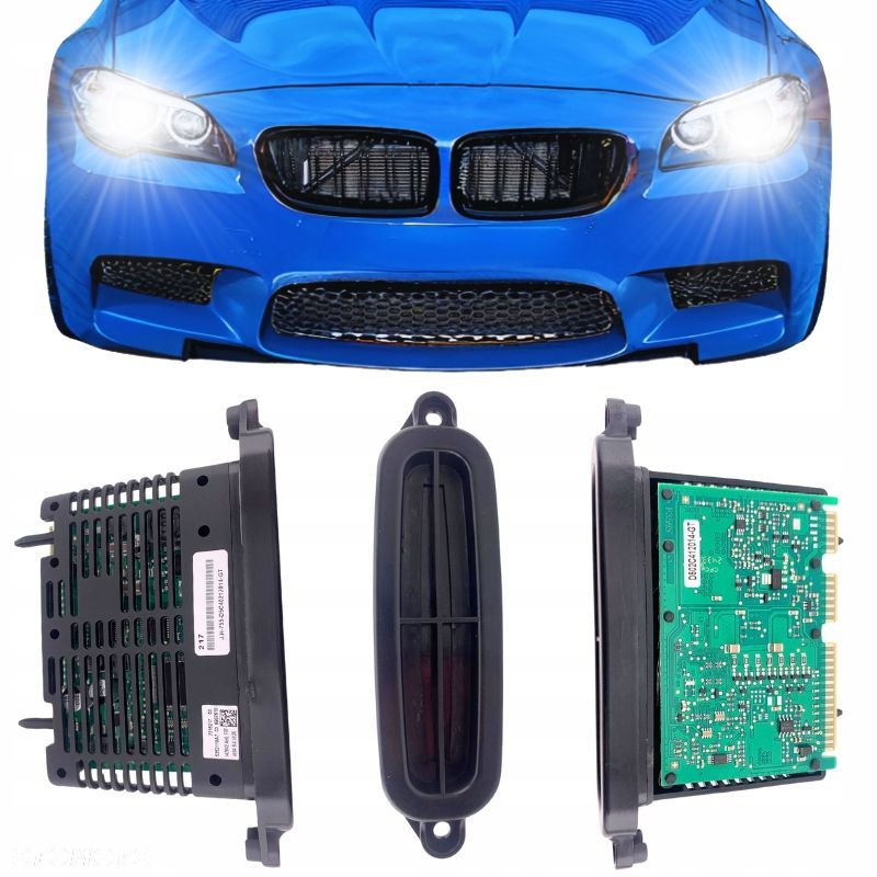 Kaseta sterownik TMS moduł lamp XENON SKRĘTNYCH BMW F10 F11 F07 GT ADAPTIVE - 1