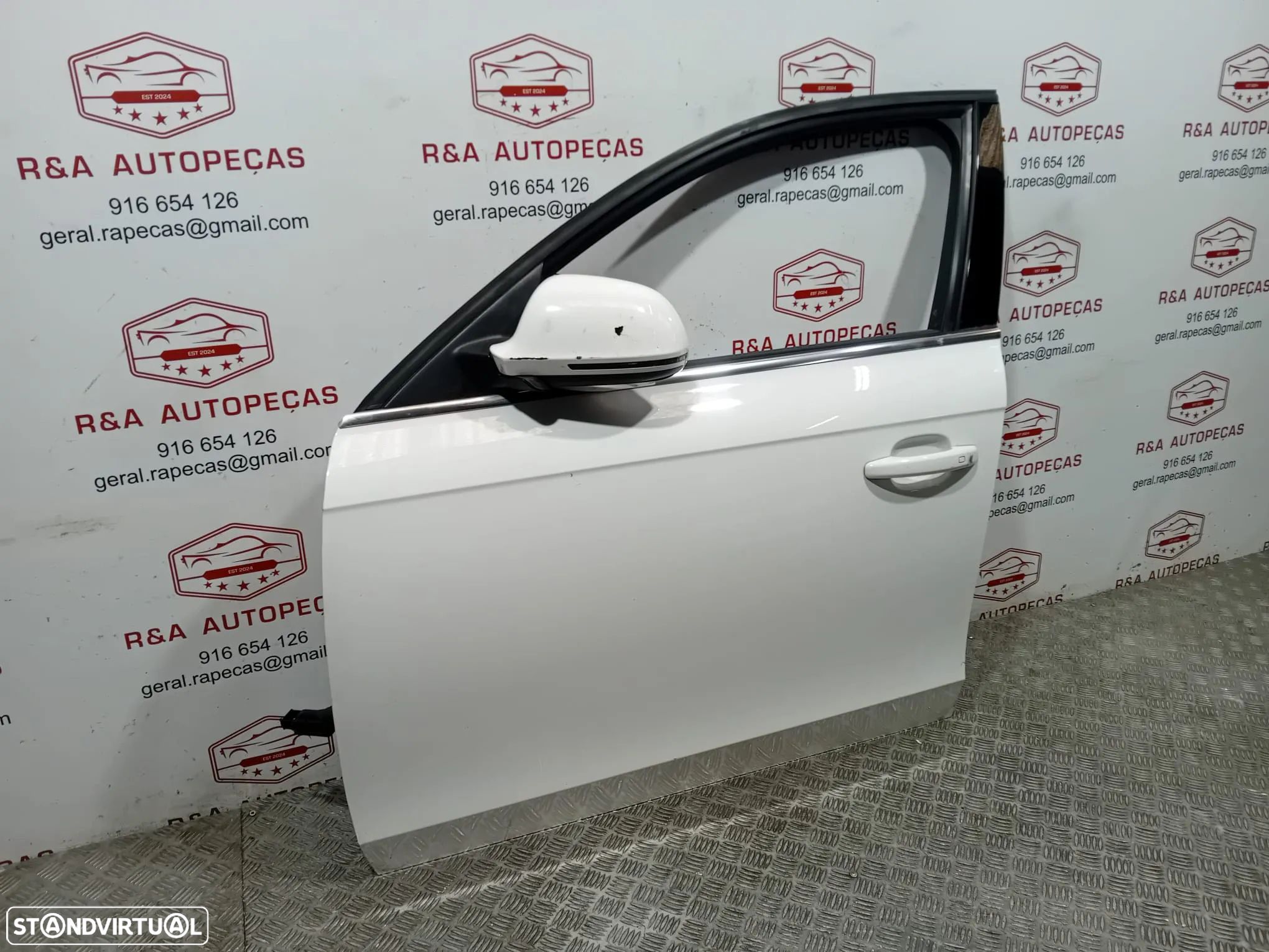 Porta Frente Esquerda Audi A4 B8 Original - 4