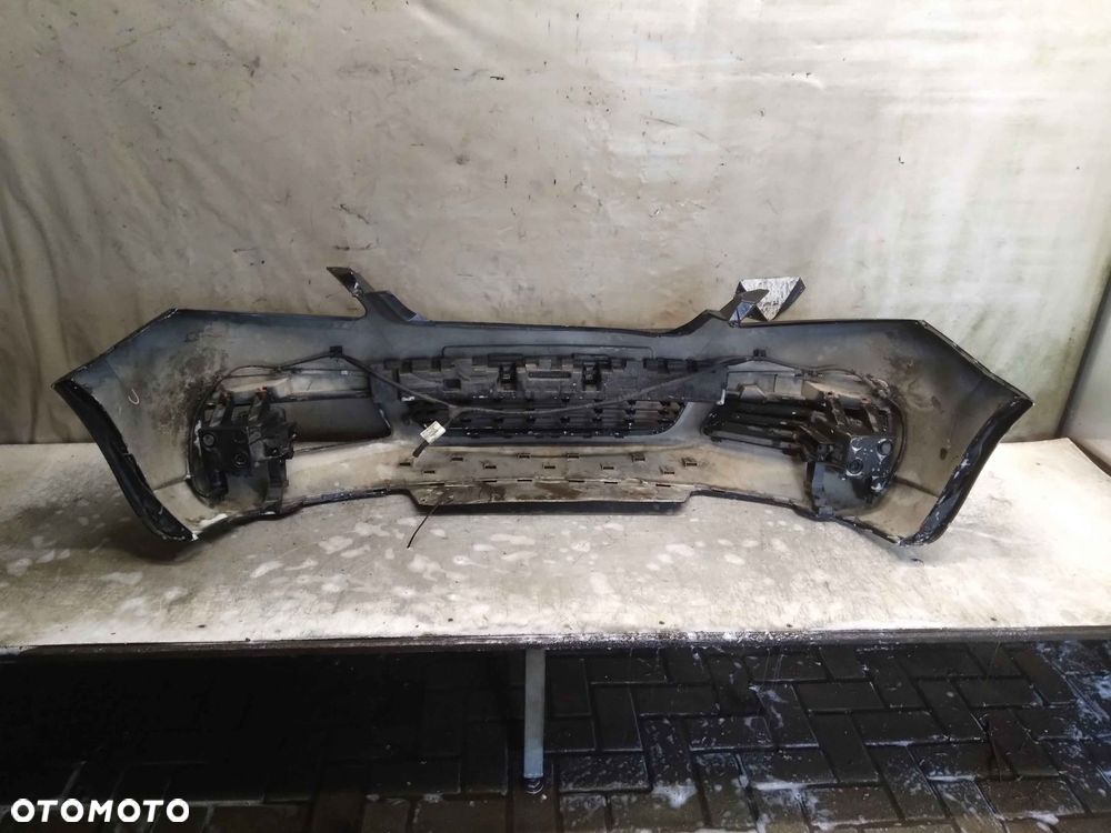 ^ ZDERZAK PRZÓD PRZEDNI OPEL ZAFIRA B II 2 Z20R CZARNY HALOGENY - 4