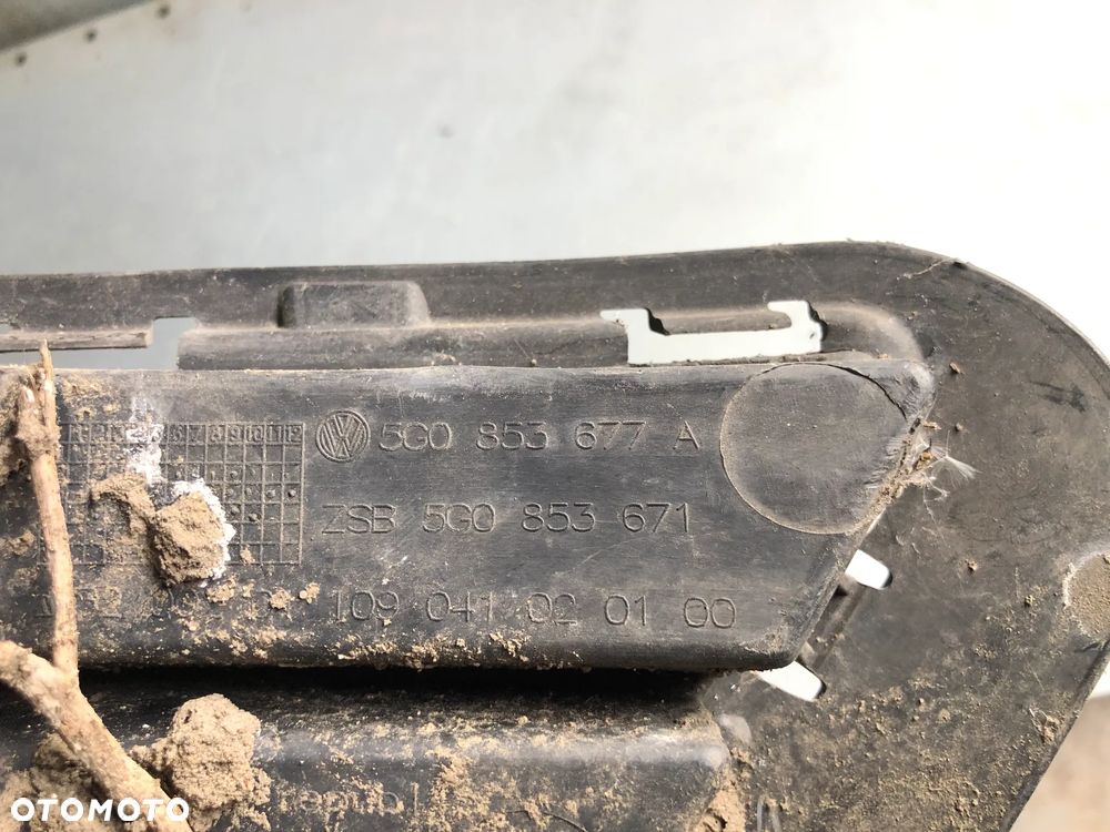 R-308 Kratka Zderzaka Środkowa Przód 5G0853677A Volkswagen Golf VII - Gwarancja Wysyłka - 5