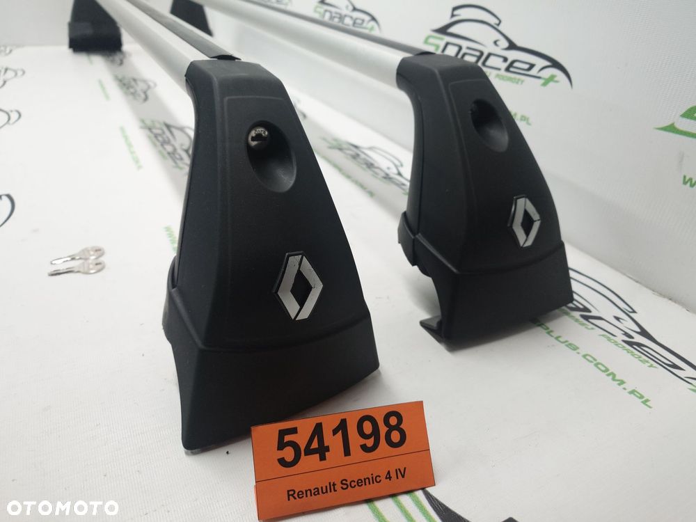 Bagażnik dachowy bazowy belki poprzeczki Renault Scenic 4 IV - 1