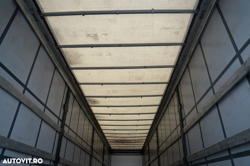 Schmitz Cargobull / CORTINĂ / MEGA / PUNȚĂ RIDICATĂ / PUNȚI SAF / LVD / - 19