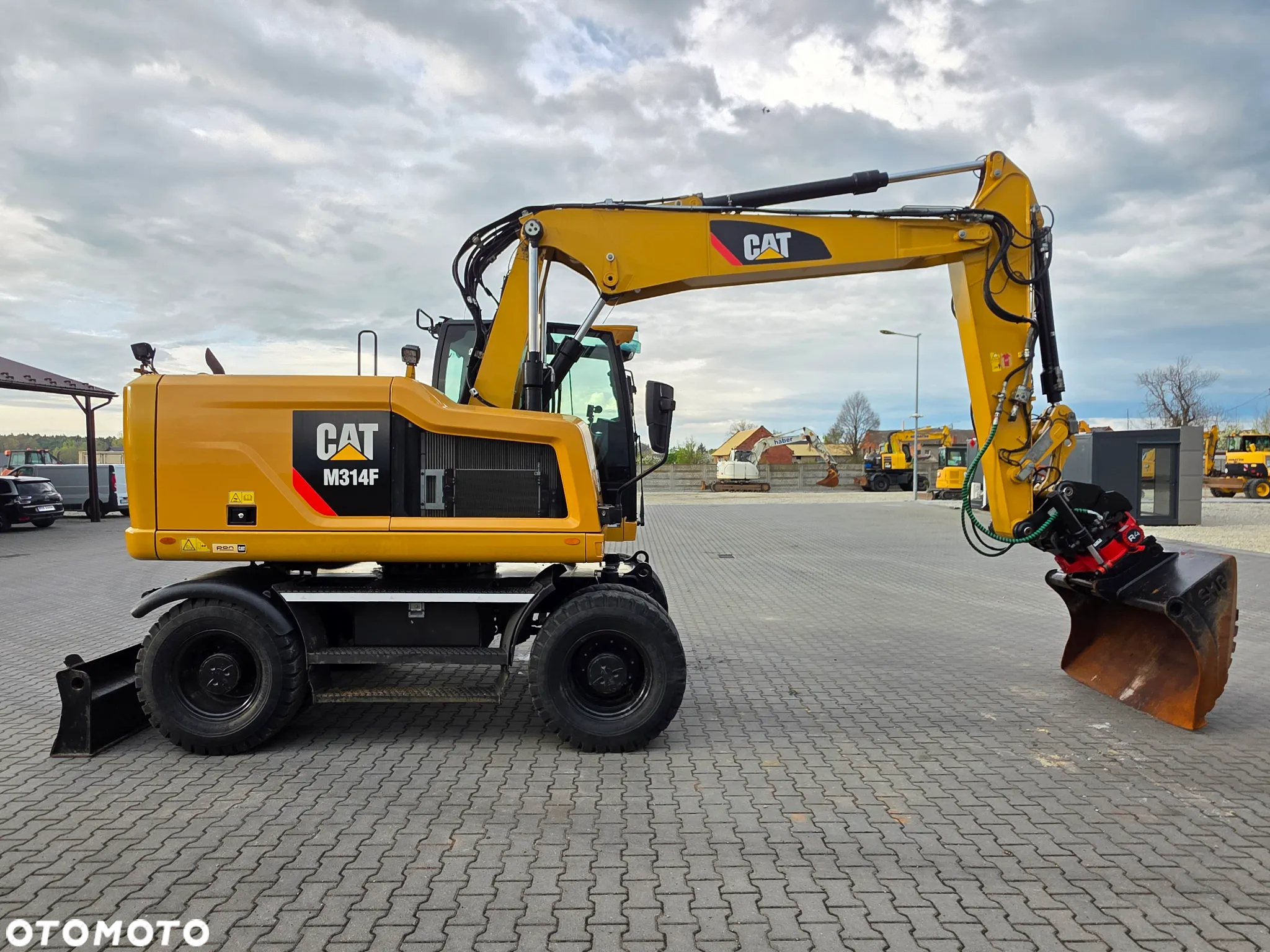 Caterpillar M314F, 2016 ROK, GŁOWICA ROTOTILT, 4400 MTH - 7