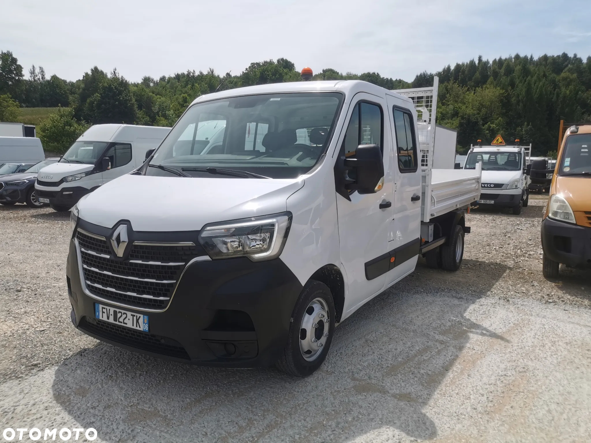 Renault Master 2.3dCi-130KM Brygadówka wywrotka 48.800km przebieg kiper doka Dubel klimatyzacja - 19