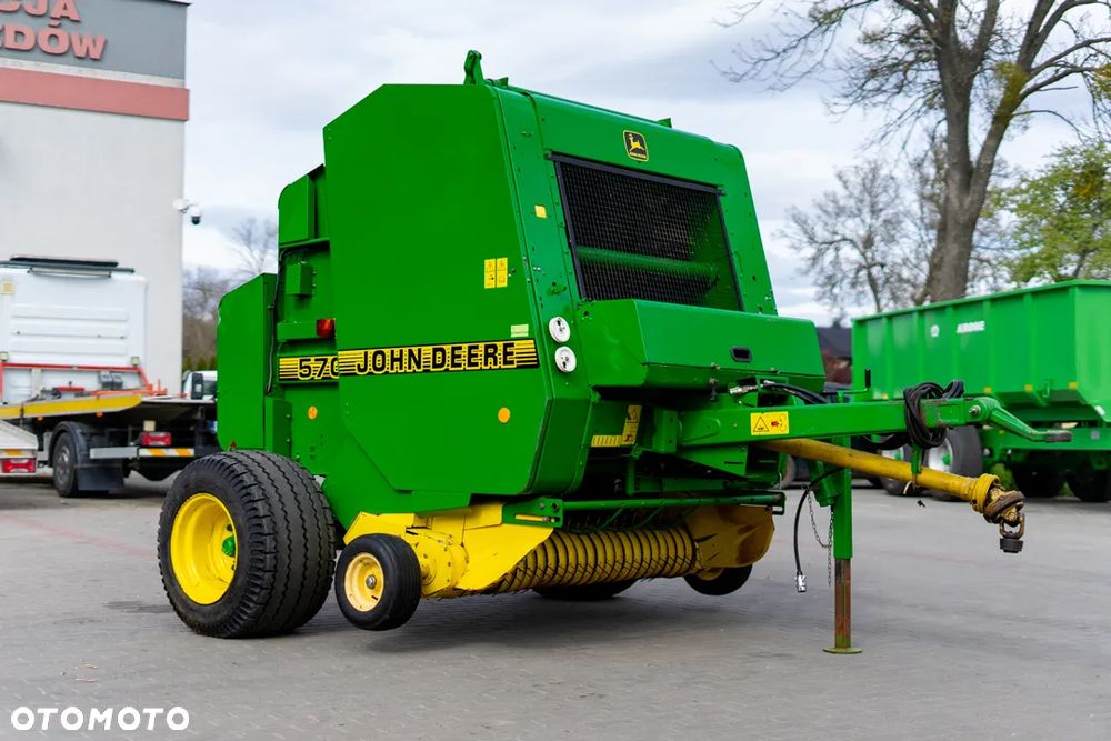 John Deere 570 Stan Idealny Posiadam wiele maszyn Prasa Ciągnik Rozrzutnik - 10