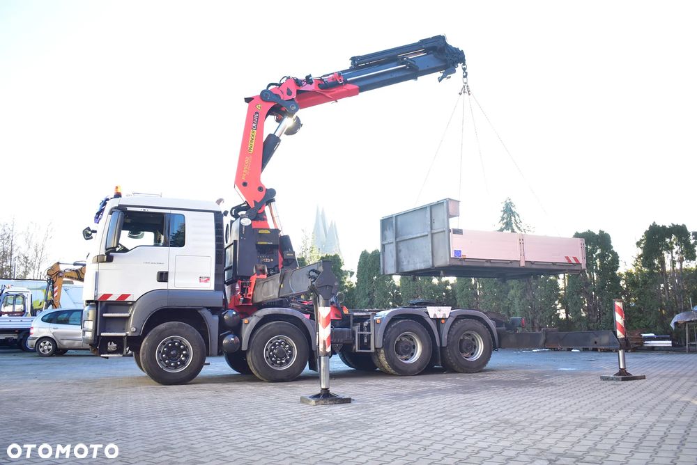 MAN TGS 35.480 / 8x6 H/ Skrzynia+Palfinger PK 85002 / Pilot/ Sprowadzony z Niemiec ! Stan wzorowy ! - 24