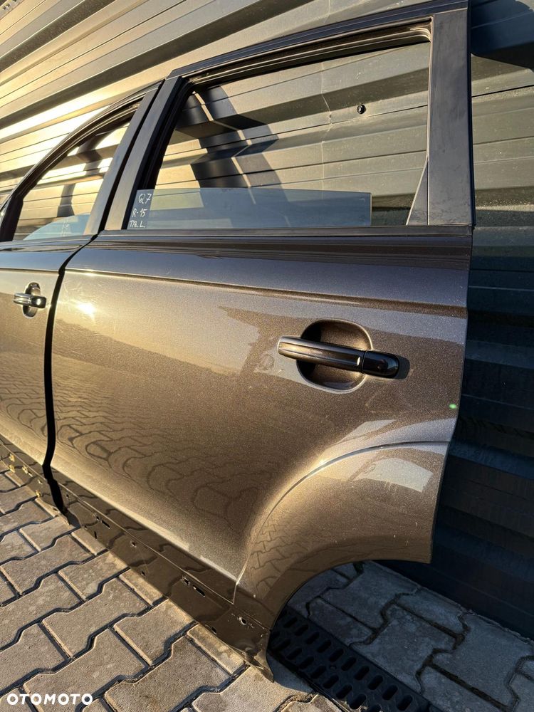 AUDI Q7 LIFT 4L 10-15 DRZWI LEWE TYLNE KOLOR LZ7L - 5