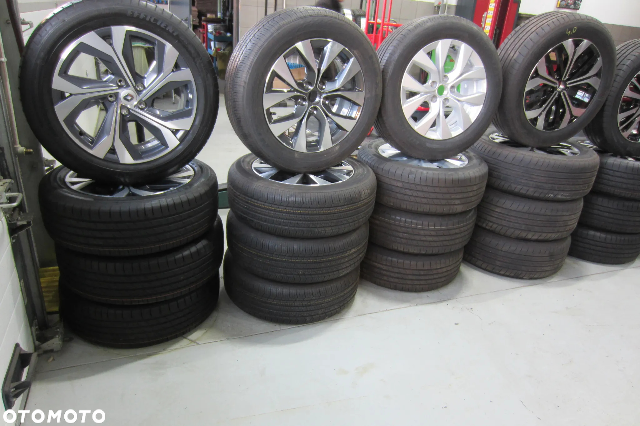 Felgi koła Aluminiowe  17 DACIA DUSTER RENAULT CAPTUR II ARCANA KADJAR KOLEOS ORYGINAŁ 215/60 R17 - 8