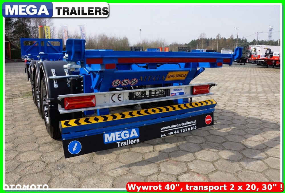 Mega 65 m³ wywrotka na kontener 40 Ft / do 44,0 T DMC zestawu !!! - 24