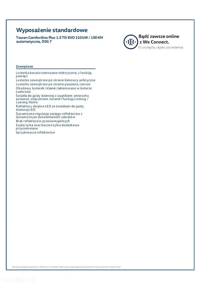 Volkswagen Touran 1.5 TSI EVO Comfortline Plus DSG - 6