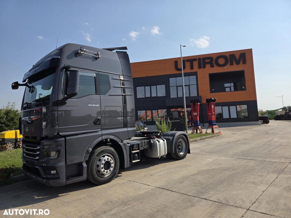 MAN TGX 18.510 4x2, 510 CP Euro 6, 2023, 126.355km, KIT BASCULARE, FULL OPTION-RULATA DOAR IN GERMANIA, Frigider, automata+intarder, rezervor 600l alum, anvelope 90% ok, posibilitate leasing 4 ani, CA NOU-PROMOTIE 66.900 EUR+Tva - 4