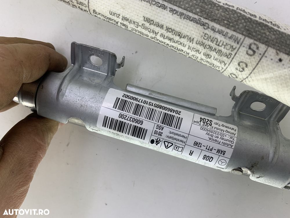 Dezmembrez Airbag cortina dreapta de pe Mercedes-Benz C CLASS W204… - 4