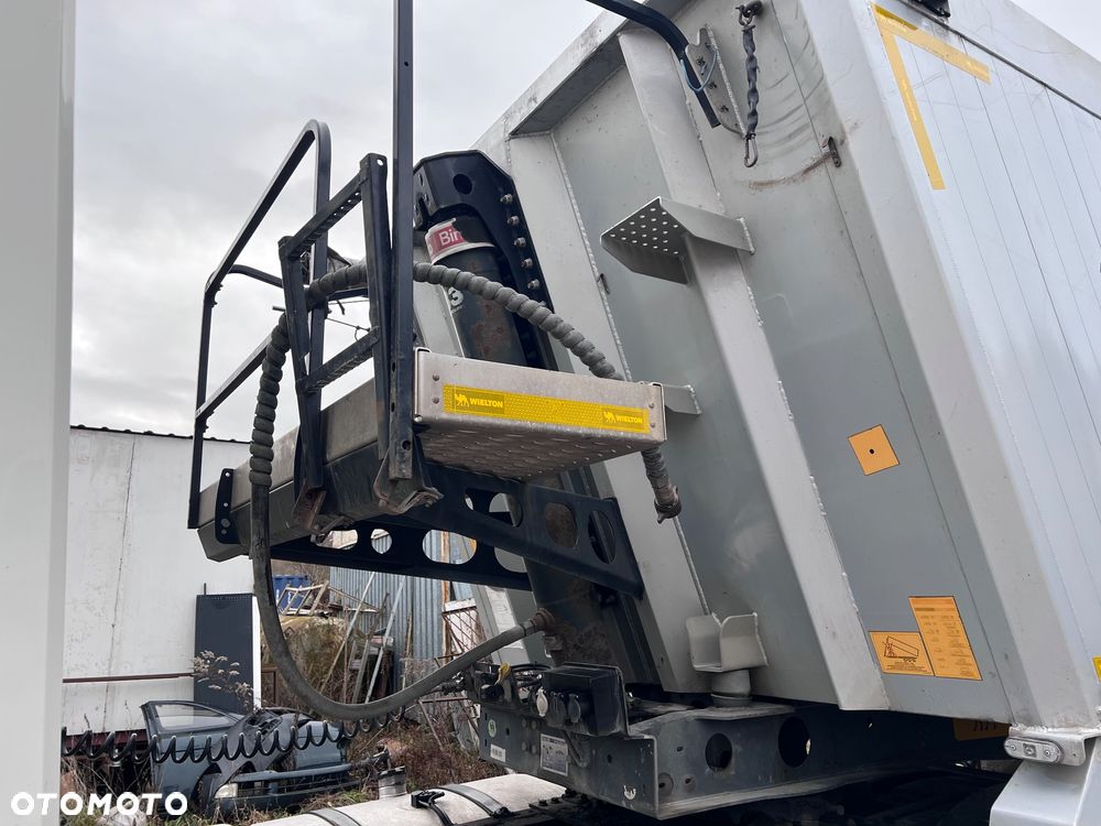 Wielton WYWROTKA 39m3 / HAMULCE TARCZOWE / PODNOSZONA OŚ / 2017 ROK !! - 10