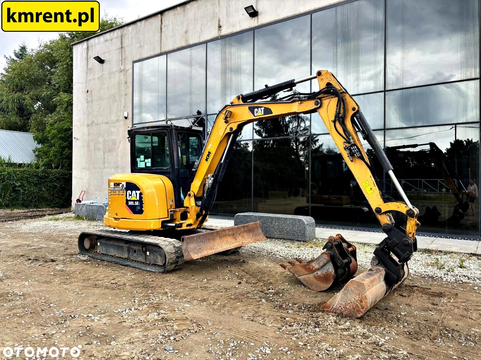 Caterpillar 305.5 MINI-KOPARKA POWERTILT 2016R. | JCB 8050 8060 48 VOLVO ECR 48 KOMATSU PC50 YANMAR VIO CAT 305 - 5