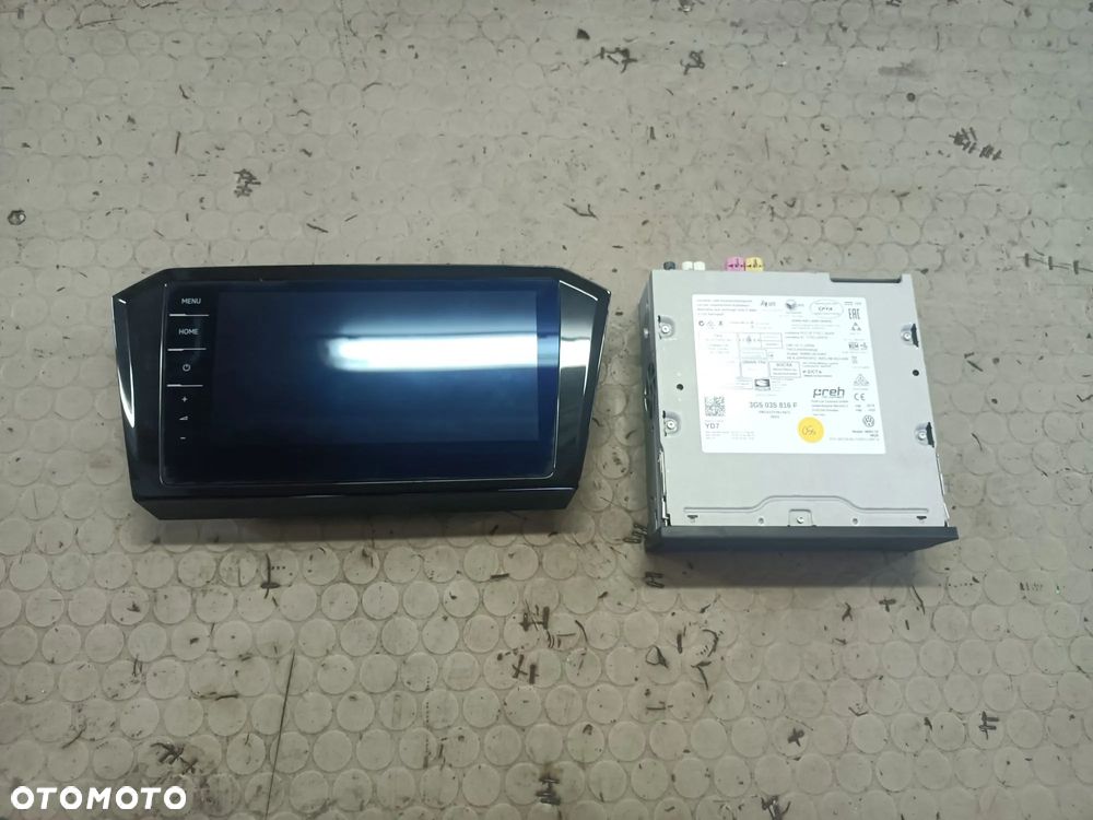 3G5035816F 5G6919606 ekran jednostka ramka MIB3 VW Passat B8 LIFT czesci