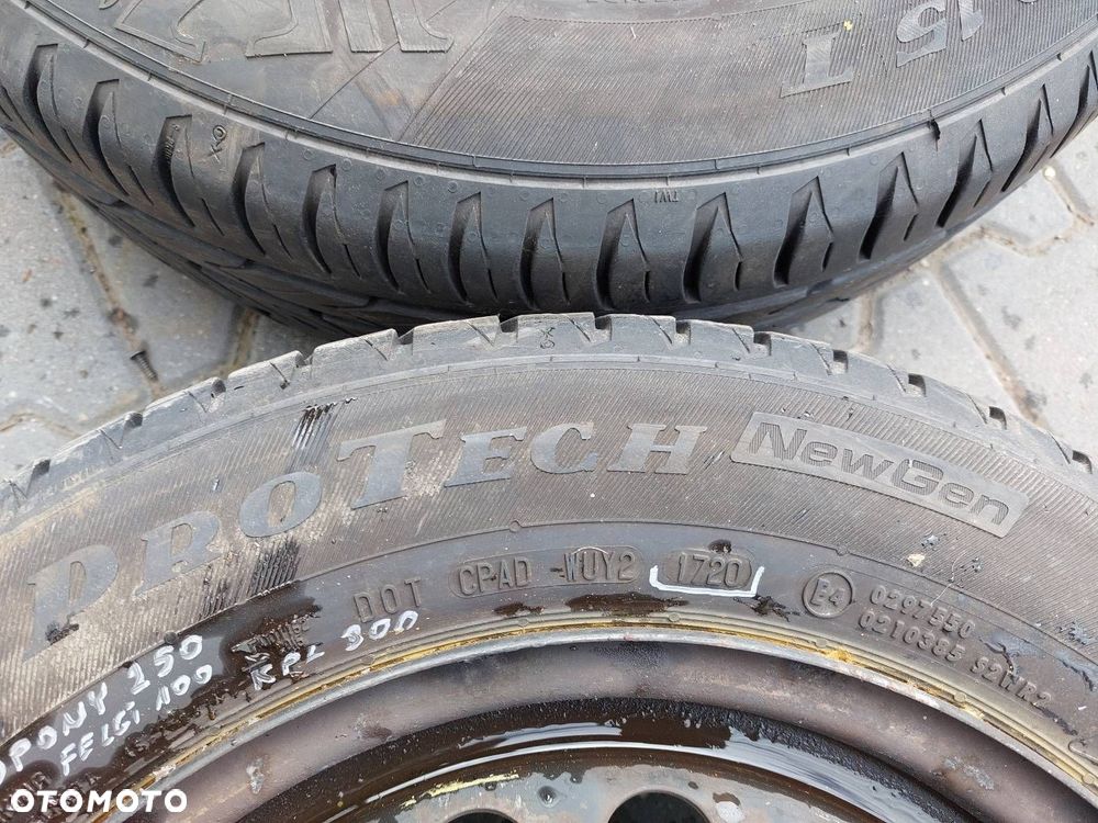 KOŁA FELGI OPONY LETNIE 2 SZT 4x100 6Jx15 ET49 FI56,6 185/65R15 OPEL - 3