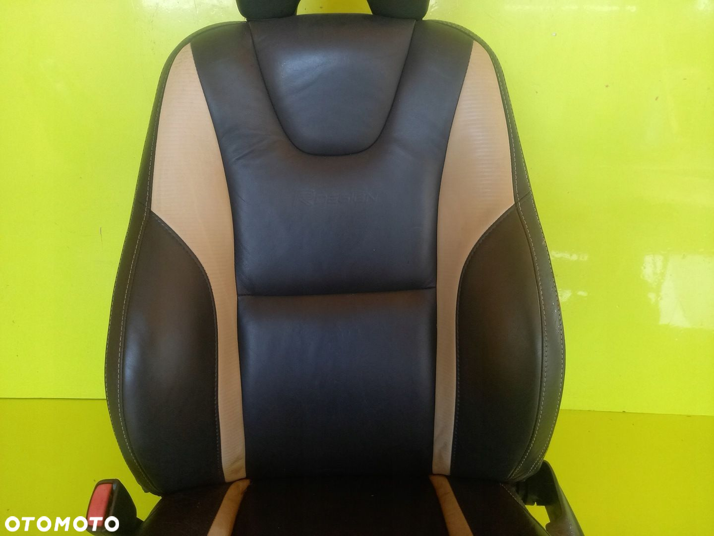 FOTEL LEWY POSZYCIE SKÓRA PODGRZEWAN VOLVO XC60 12 - 3