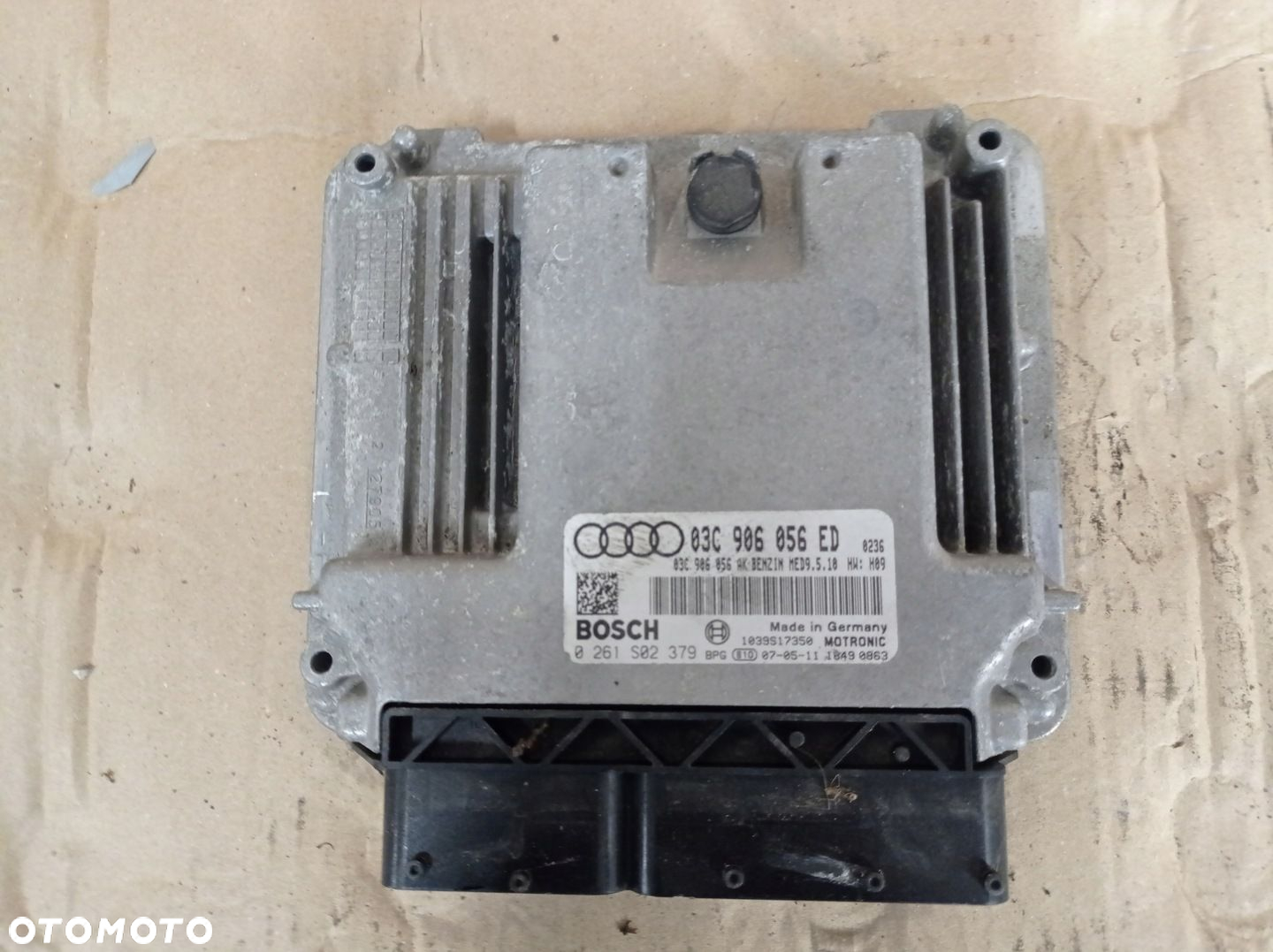AUDI A3 8P 1.6 // STEROWNIK SILNIKA 03C906056ED - 7
