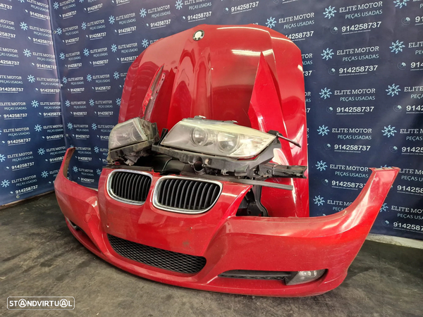 Frente completa usada BMW E90 E91 LCI 320D capot parachoques guardalamas oticas radiador 318d