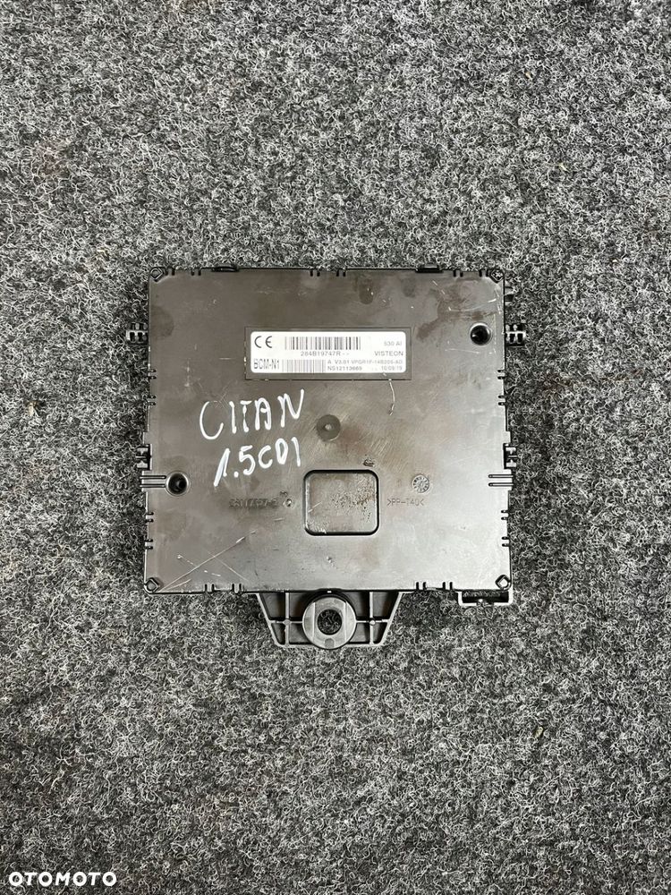 mercedes citan kangoo II III 1.5 dci moduł bcm-n1 284B19747R - 3