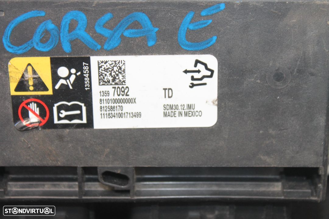 Centralina de Airbag Opel Corsa E - 2
