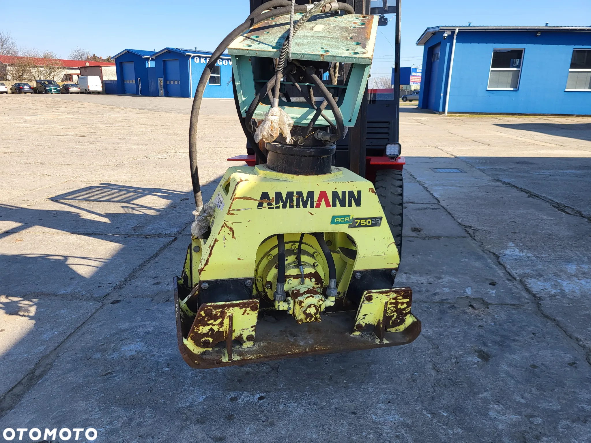 Bomag Ammann Zagęszczarka płyta wibracyjna hydrauliczna obrotowa - 2