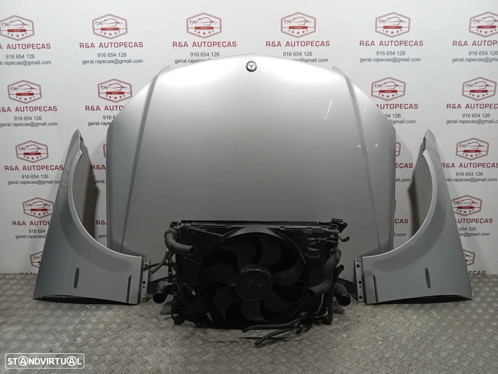 Frente Completa Mercedes Class C W204 Fase1 Amg - 6