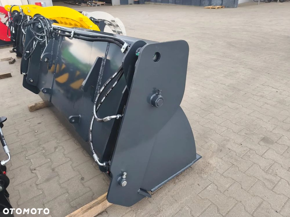 Łyżka budowlana 3w1 krokodyl, rekin, 220 cm, JCB, Schaffer, Volvo, Dieci, Manitou, Kramer - 4