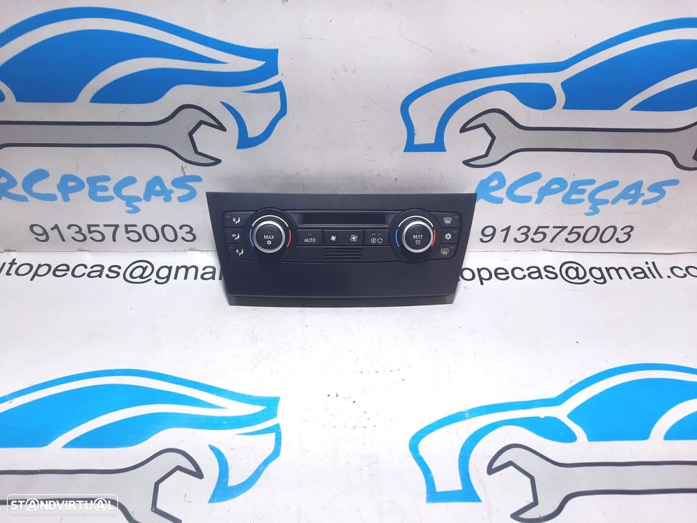DISPLAY SOFAGEM COMANDO CHAUFFAGE AR CONDICIONADO AC CLIMATRONIC BMW SÉRIE 1 E81 A2C531430355 SERIE 1 E87 E82 E88 SERIE 3 E90 E91 E92 - 1