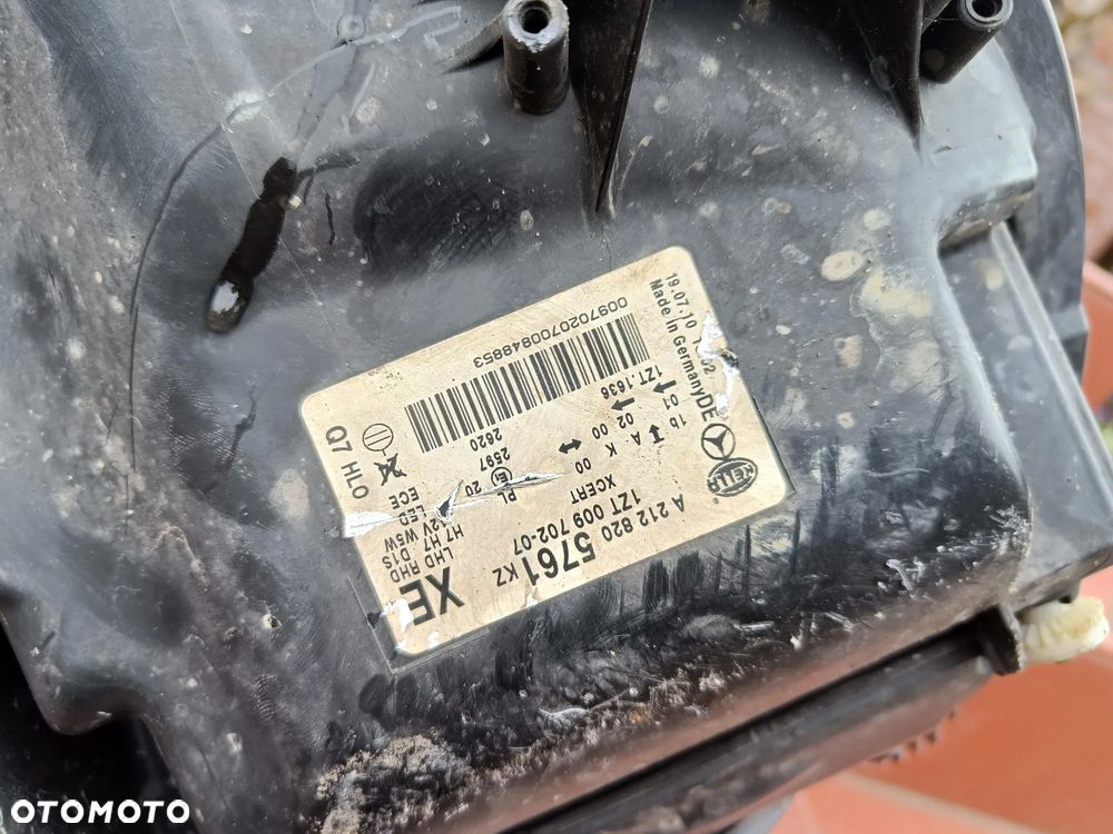 MERCEDES W212 E-KLASA LAMPA PRZÓD PRZEDNIA XENON SKRĘTNY ILS EU - 12
