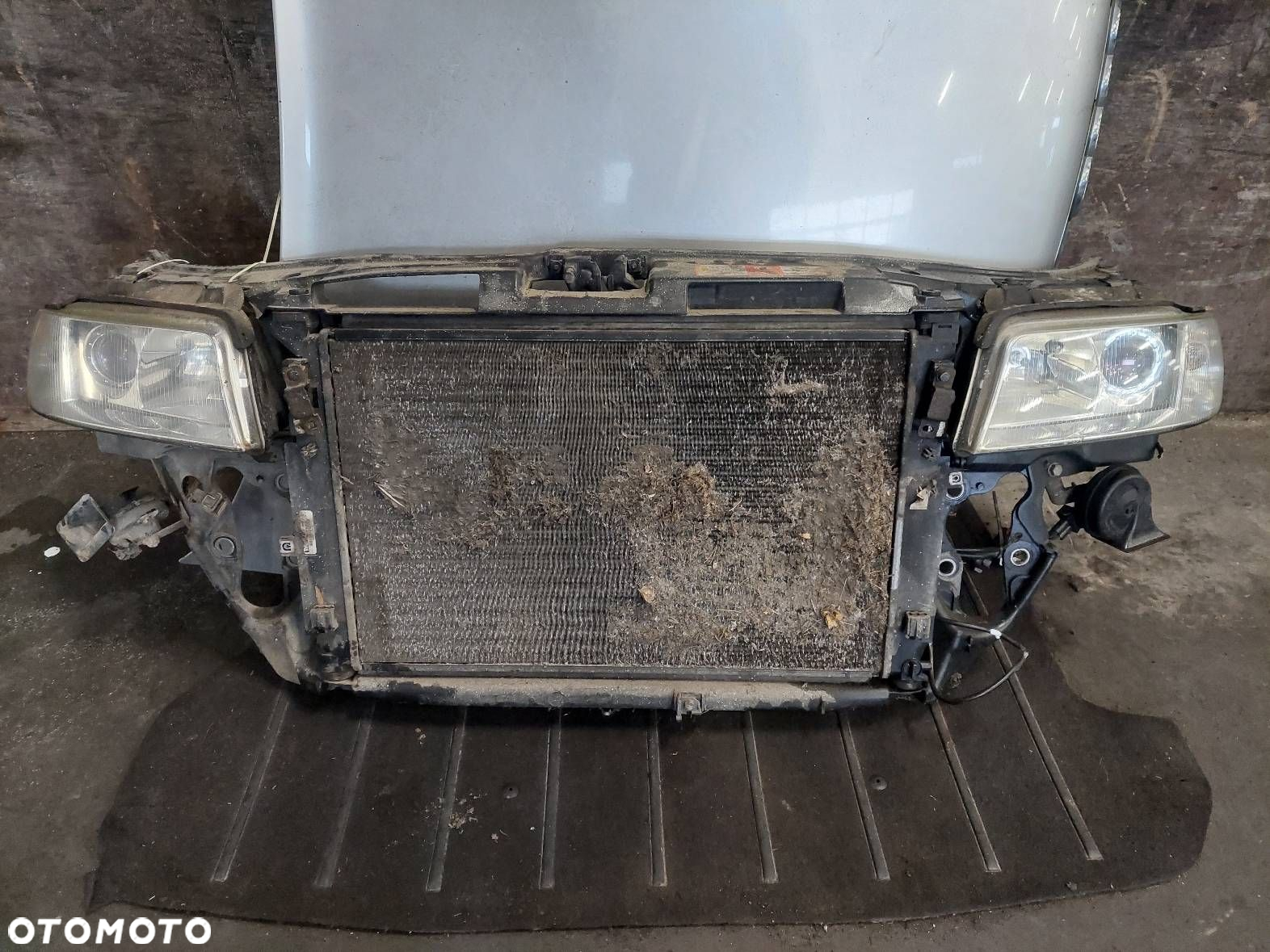 KOMPLETNY PRZÓD MASKA ZDERZAK LAMPY BŁOTNIK AUDI A4 B5 FL LIFT  LY7W - 9