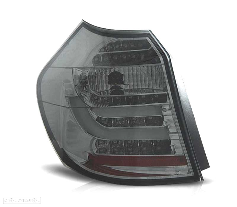FAROLINS TRASEIROS PARA BMW E81 E87 07-11 LED FUMADO - 2