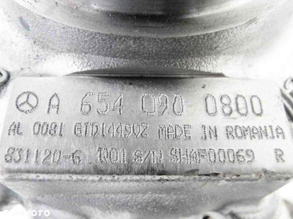 NOWA TURBOSPRĘŻARKA A6540904500 MERCEDES-BENZ COUPE E220D/C238/S213/ 2.0 194KM - 5