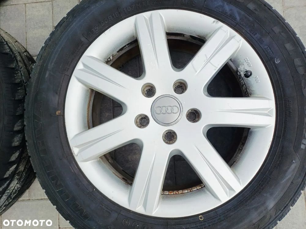FELGI Z OPONAMI KOŁA ALUMINIOWE AUDI A3 A4 A6 R18 5X112 ET53 7,5JX18H2 57.1 mm OPONY MINERVA R18 235/60 ZIMA NR23 - 2
