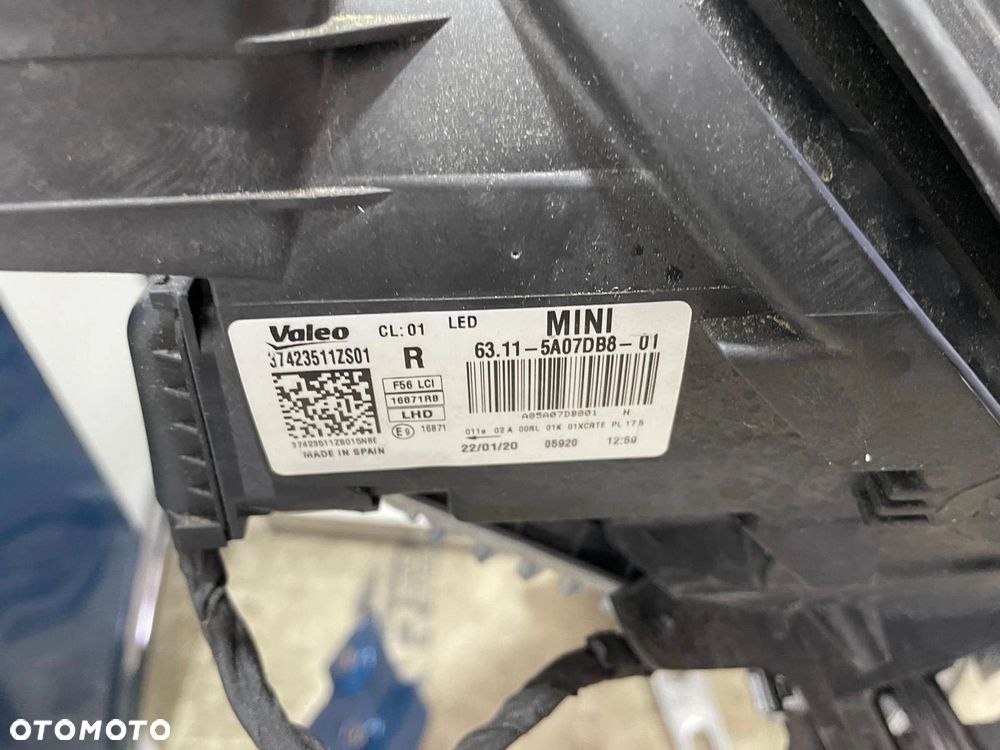 PRZÓD MASKA BŁOTNIKI PAS CHŁODNICE MINI COOPER F55 F56 F57 COOPER S - 11