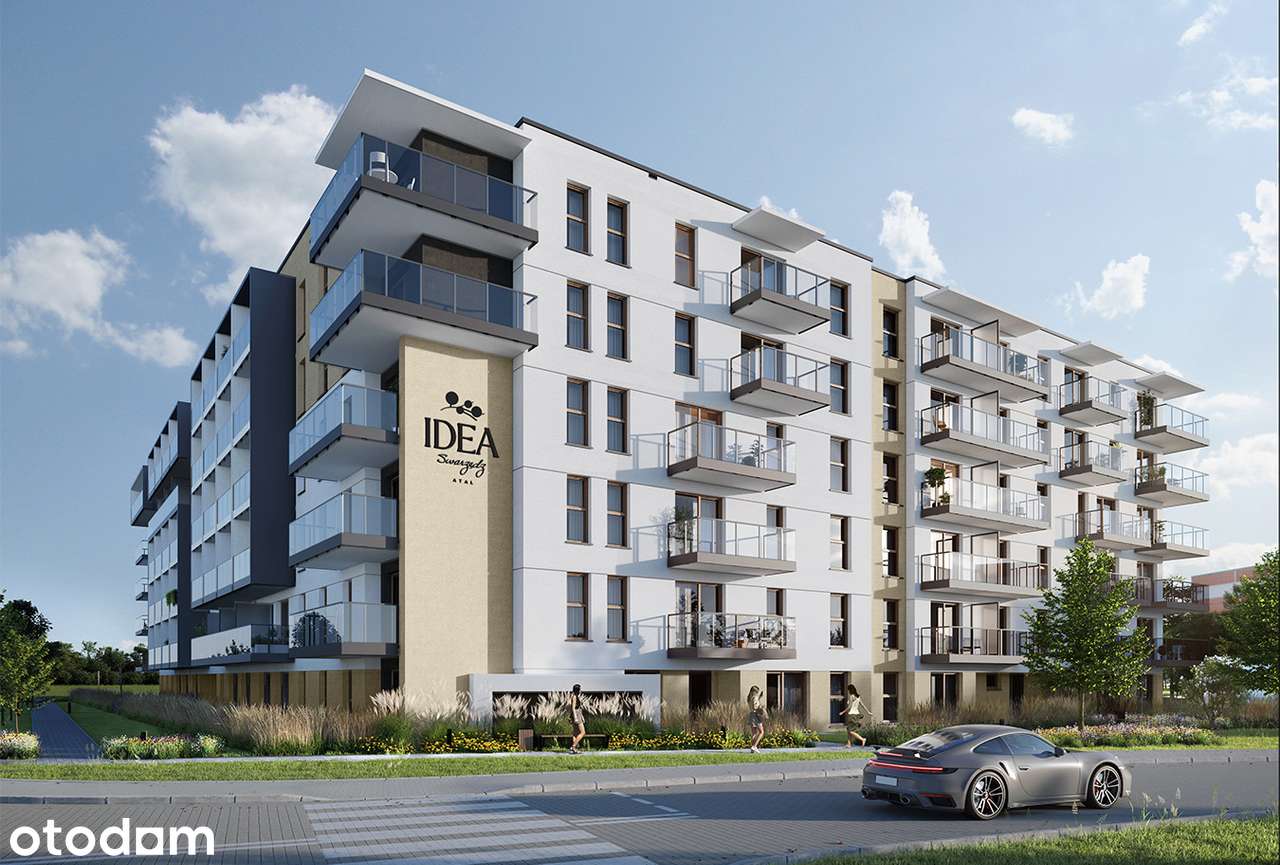 3-pokojowe mieszkanie 63m2 + balkon