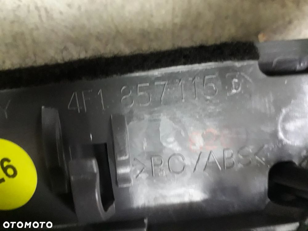 listwa obudowa licznika mmi sline 4F1857115D  A6 C6 2.0 FSI TFSI BPJ - 7