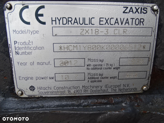 Hitachi ZAXIS - 5