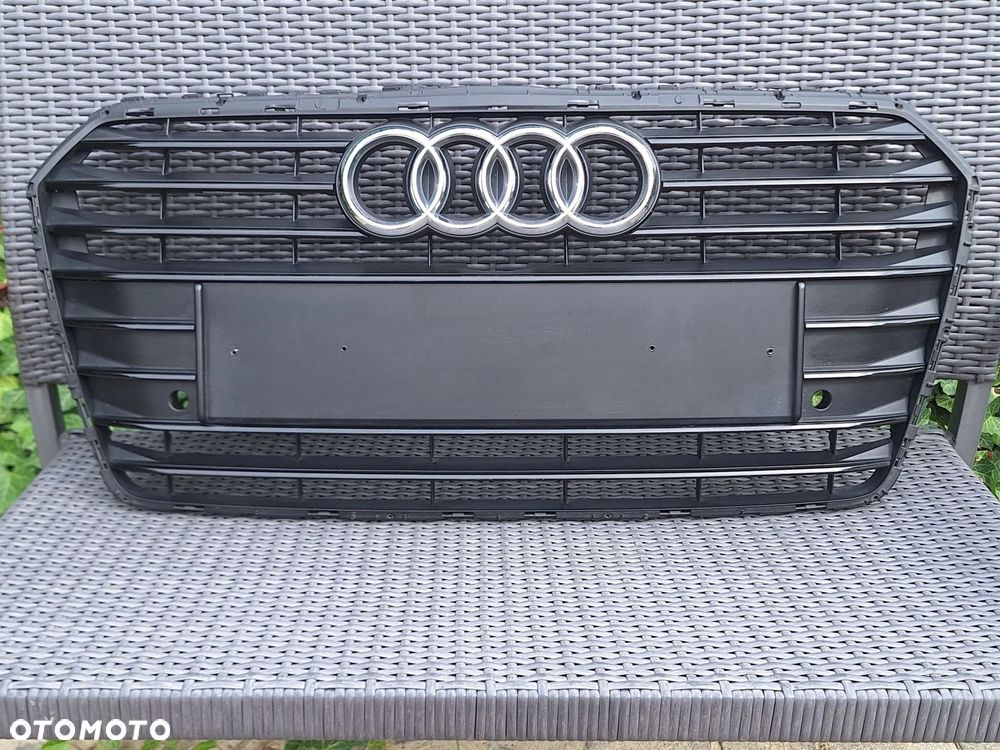 AUDI A7 C7 4G S-LINE LIFT 14-18 SHADOWLINE ATRAPA CHŁODNICY GRILL ORYG. 4G8853651G WYSYŁKA 24H - 1