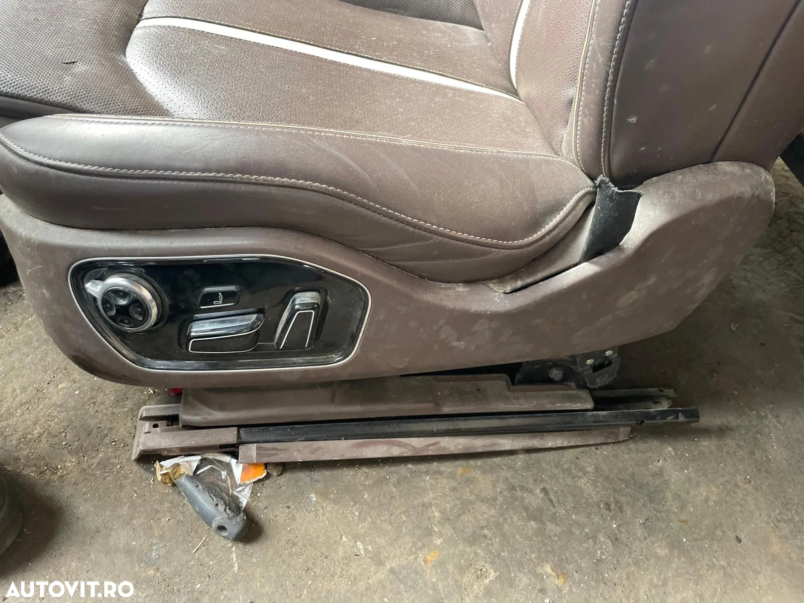 Scaune + bancheta interior piele electrci Audi A8 D4 / cu defecte - 5