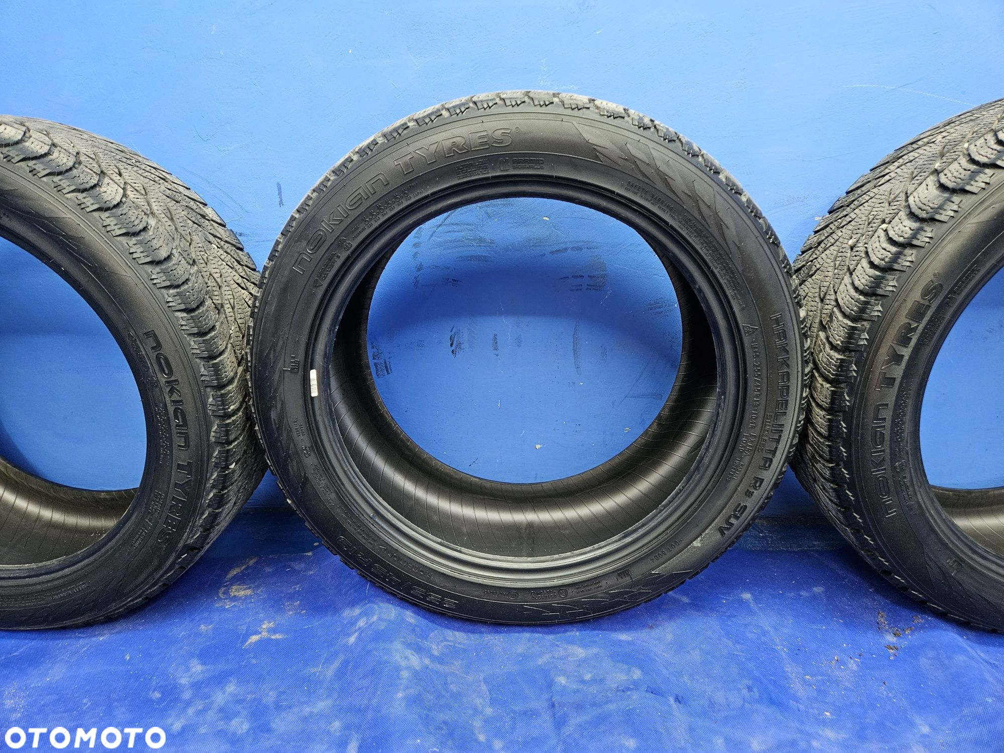 OPONY zimowe NOKIAN Hakkapeliitta 255/45 R19 zestaw komplet 21 rok - 3