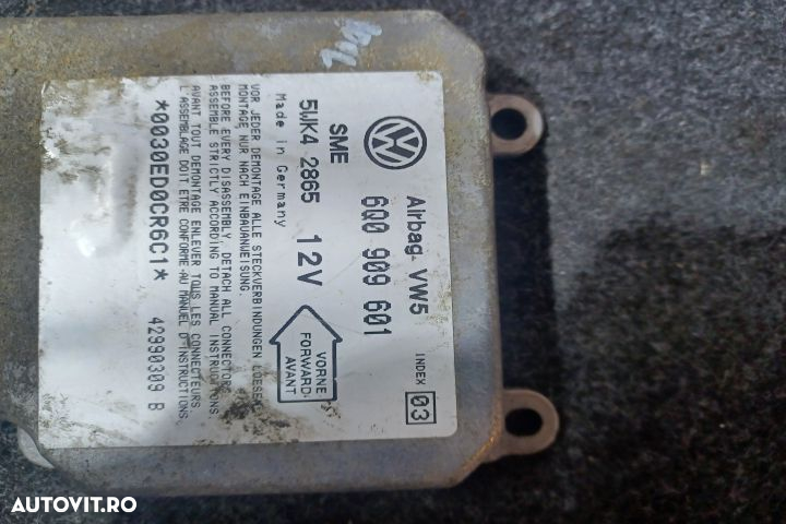 Calculator airbag 6Q0909601 Skoda Octavia 1 [facelift] [2000 - 2010] - 4