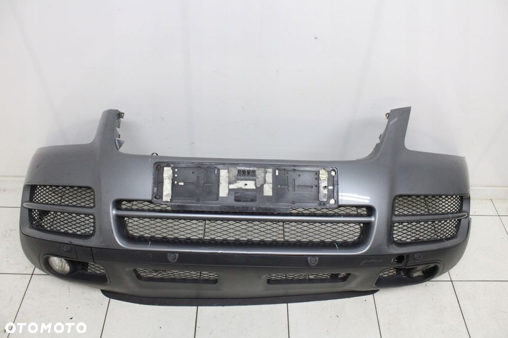 VW TOUAREG I 2002-2006R ZDERZAK PRZÓD PRZEDNI PDC - 1