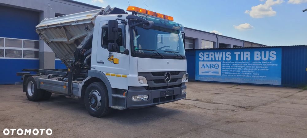 Mercedes-Benz ATEGO 1224K, HDS HIAB, WYWROTx3, Z NIEMIEC, BRUTTO - 35